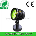 15W Tricolor LED Garden Landscape Lawn Light avec base ronde (JP83556)